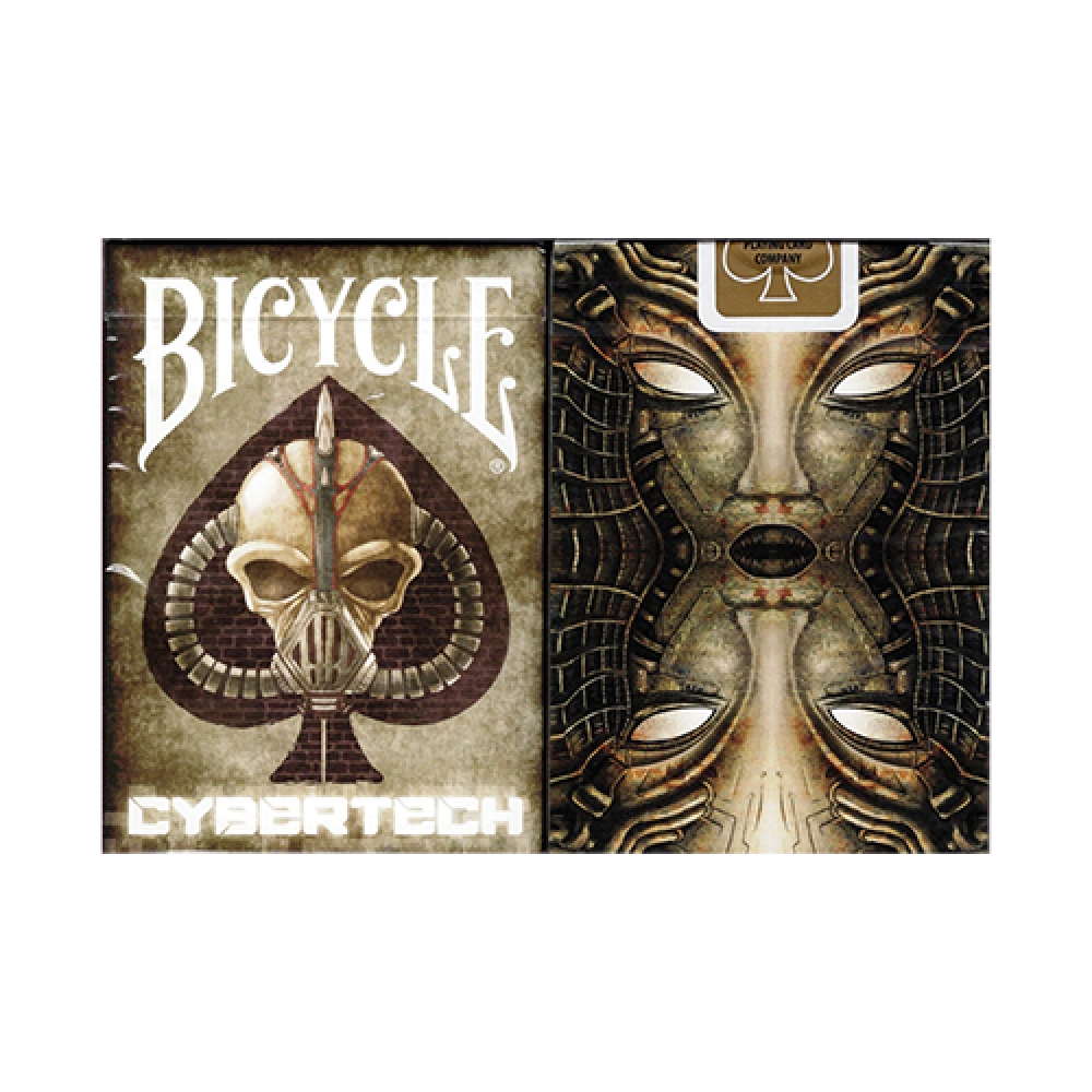 Spielkarten Gilded Limited Edition Bicycle Cybertech Playing Cards