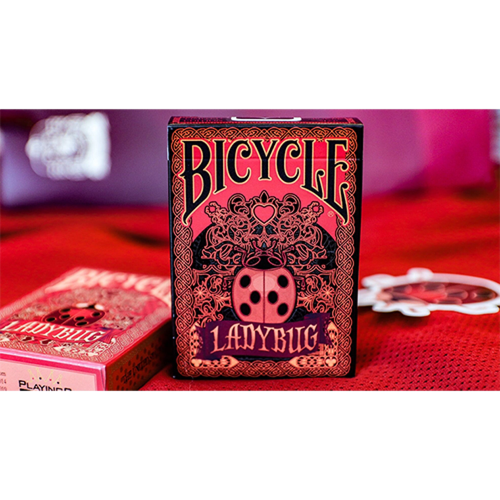 Spielkarten Limited Edition Bicycle Ladybug (Black) Playing Cards