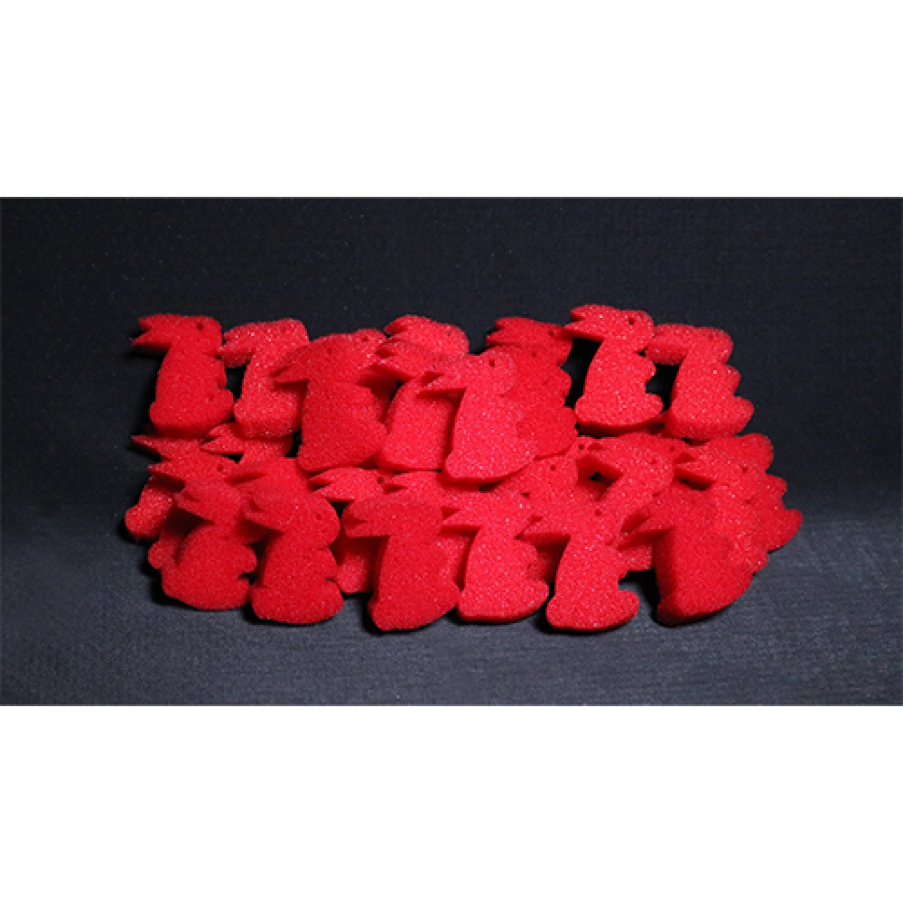 Ultra Soft Red Bunny by Magic By Gosh