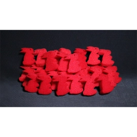 Ultra Soft Red Bunny by Magic By Gosh