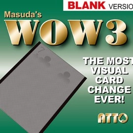 WOW 3.0 Blank (Gimmick and Online Instruction) by Masuda