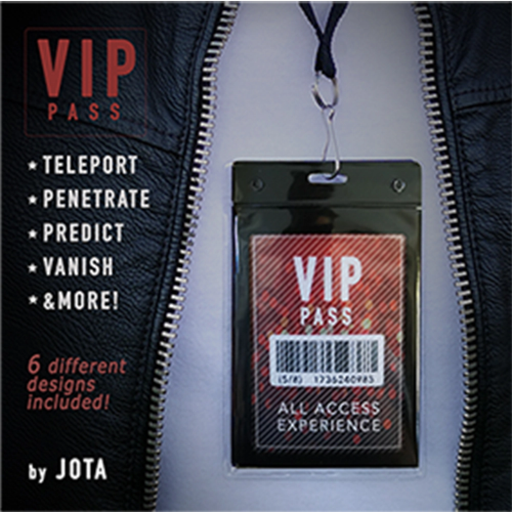 VIP PASS (Gimmick and Online Instructions) by JOTA