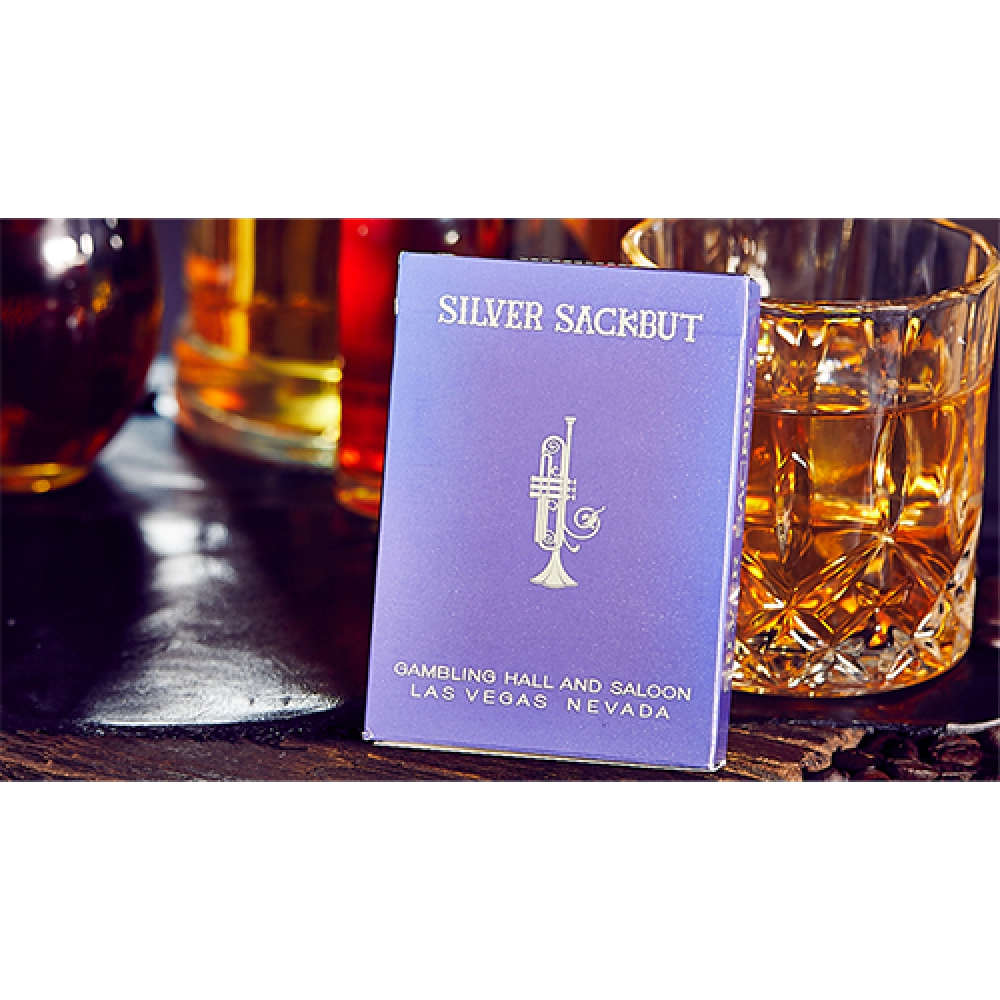 Spielkarten Limited Edition Silver Sackbut Playing Cards V2 (Violet)