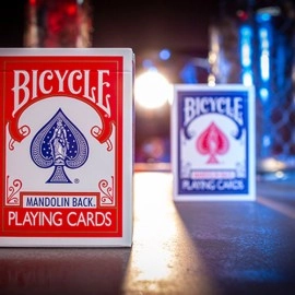 GT Speedreader Bicycle Marked Deck Standard Version (809 Mandolin Red) plus Online effect