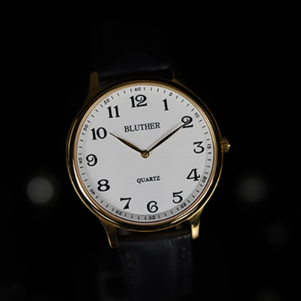 Infinity Watch V3 - Gold Case White Dial / PEN Version (Gimmick and Online Instructions) by Bluether Magic