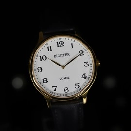 Infinity Watch V3 - Gold Case White Dial / PEN Version (Gimmick and Online Instructions) by Bluether Magic