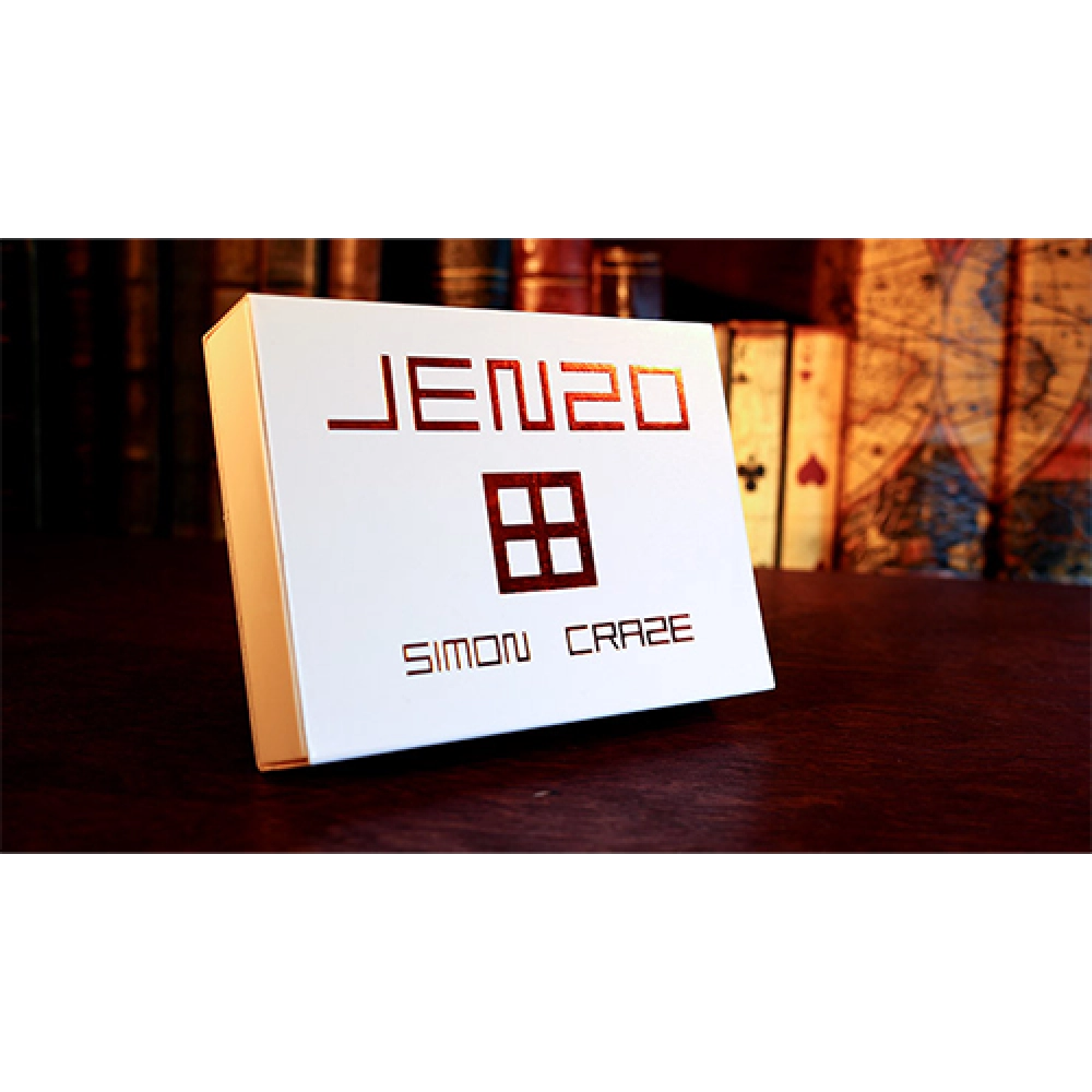 JENZO White (Gimmicks and Online Instructions) by Simon Craze