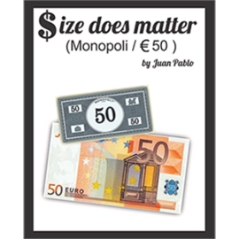 Size Does Matter MONOPOLY EURO (Gimmicks and Online Instructions) by Juan Pablo Magic