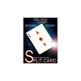 SPLIT-CARD (Blue) by Mickael Chatelain