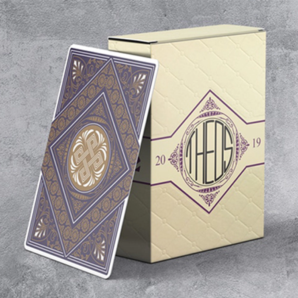 Spielkarten Limited Edition Theos Playing Cards (Purple)