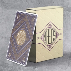 Spielkarten Limited Edition Theos Playing Cards (Purple)