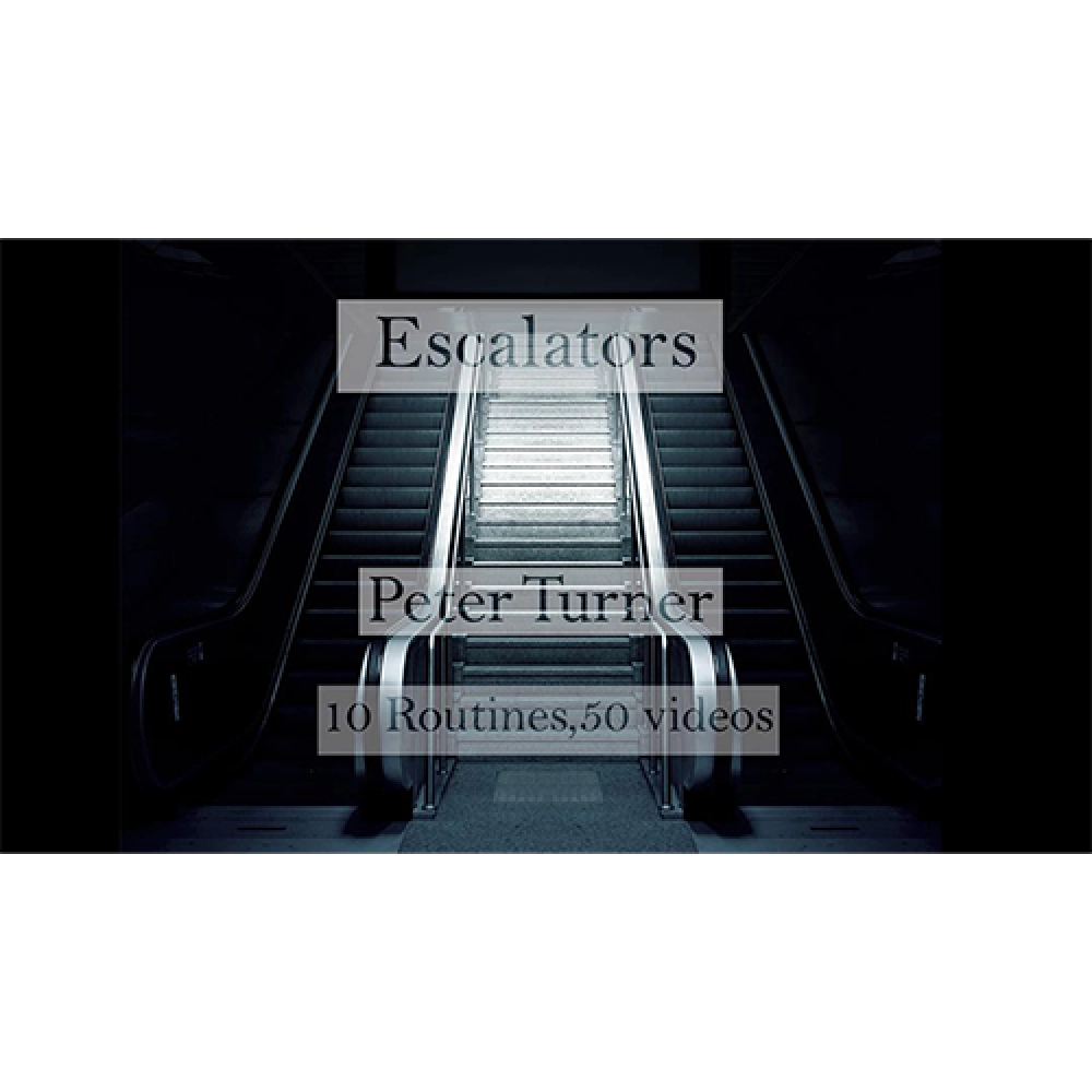 Escalators by Peter Turner Mixed Media DOWNLOAD