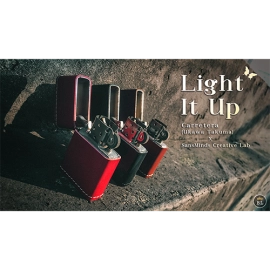 Limited Edition Light It Up Vigor Maroon (Gimmicks and Online Instructions) by SansMinds
