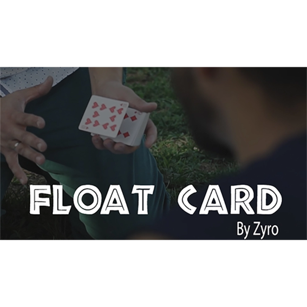 FLOAT CARD (Gimmicks and Online Instructions) by Aprendemagia