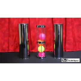Cage and Cylinder Mystery (Brass) by Mr. Magic