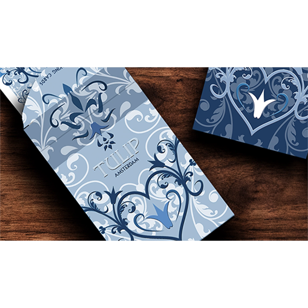 Spielkarten Tulip Playing Cards (Light Blue) by Dutch Card House Company