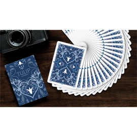 Spielkarten Tulip Playing Cards (Dark Blue) by Dutch Card House Company