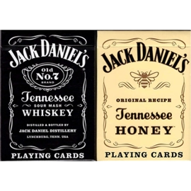 Jack Daniel's Black/Honey Set Playing Cards by USPCC