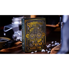 Spielkarten Cyberpunk Gold by Elephant Playing Cards