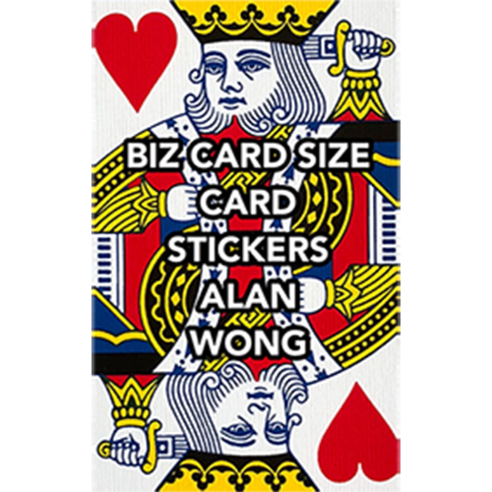 Business Card Stickers by Alan Wong