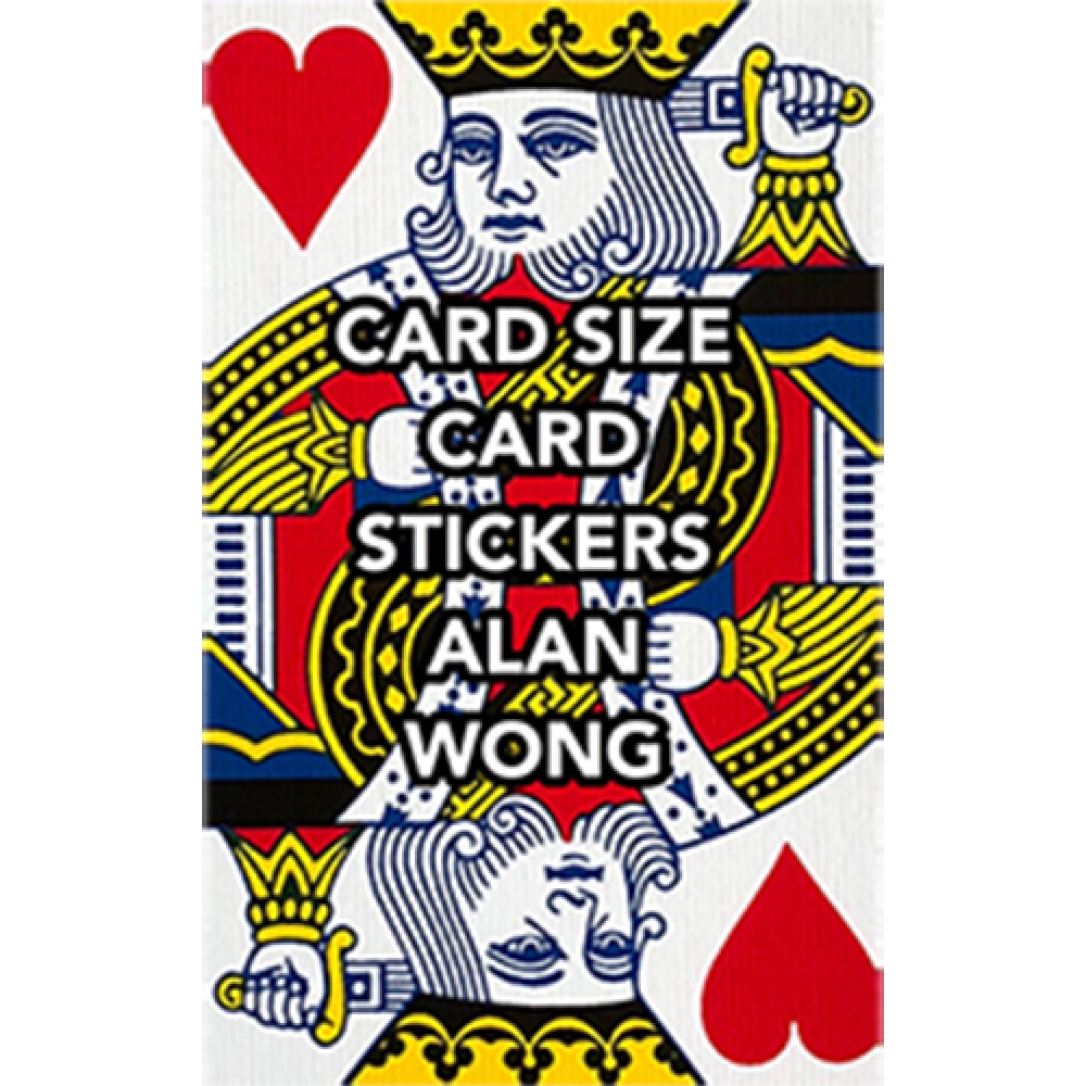 POKER Size Card Stickers by Alan Wong