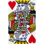 POKER Size Card Stickers by Alan Wong