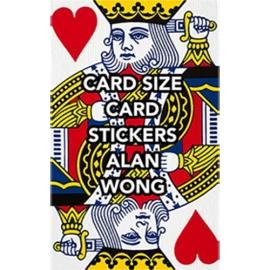 POKER Size Card Stickers by Alan Wong