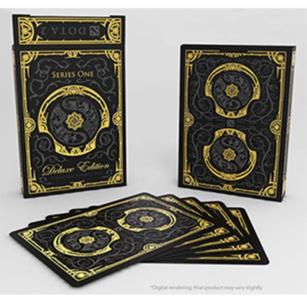 Spielkarten DOTA 2 Deluxe Playing Cards (Black)