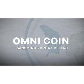 Omni Coin US version (DVD and  2 Gimmicks) by SansMinds Creative Lab
