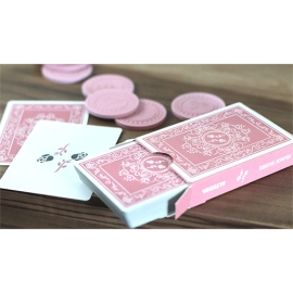 Spielkarten Black Roses Altrosa Playing Cards