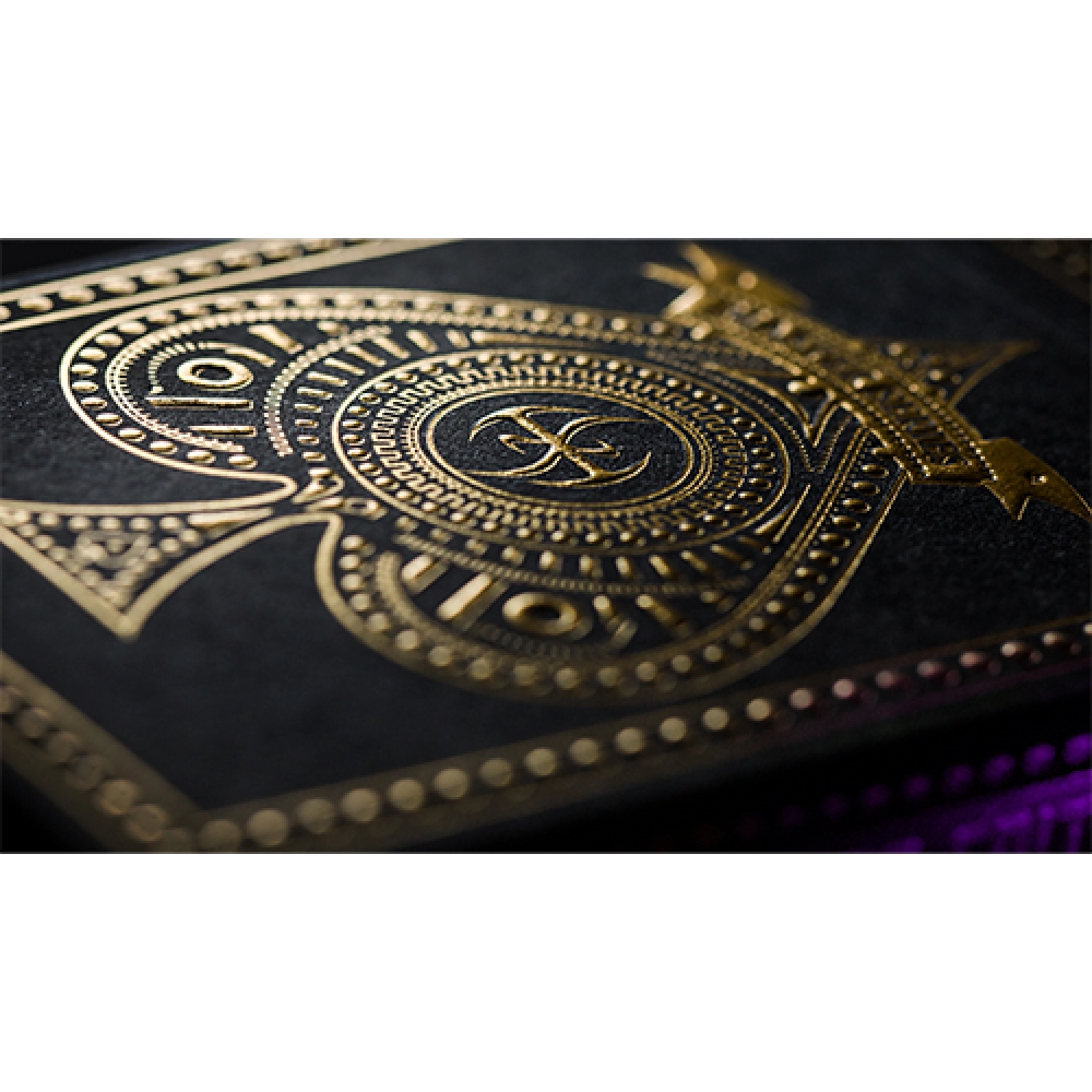 Spielkarten Deluxe Foiled Limited Edition Dark Lordz Royale (Purple) by De'vo