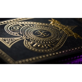 Spielkarten Deluxe Foiled Limited Edition Dark Lordz Royale (Purple) by De'vo