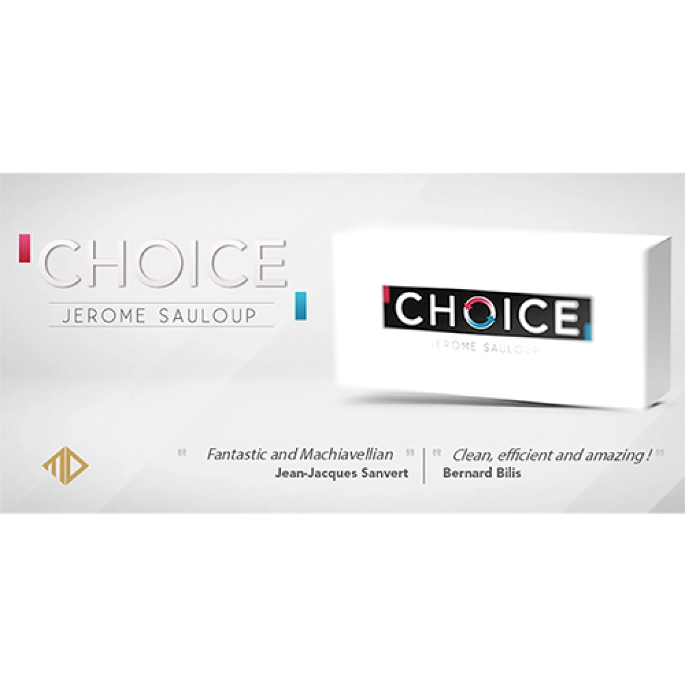 Choice (Gimmicks and Online Instructions) by Jerome Sauloup and Magic Dream