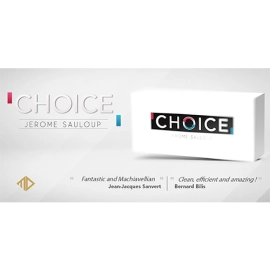 Choice (Gimmicks and Online Instructions) by Jerome Sauloup and Magic Dream
