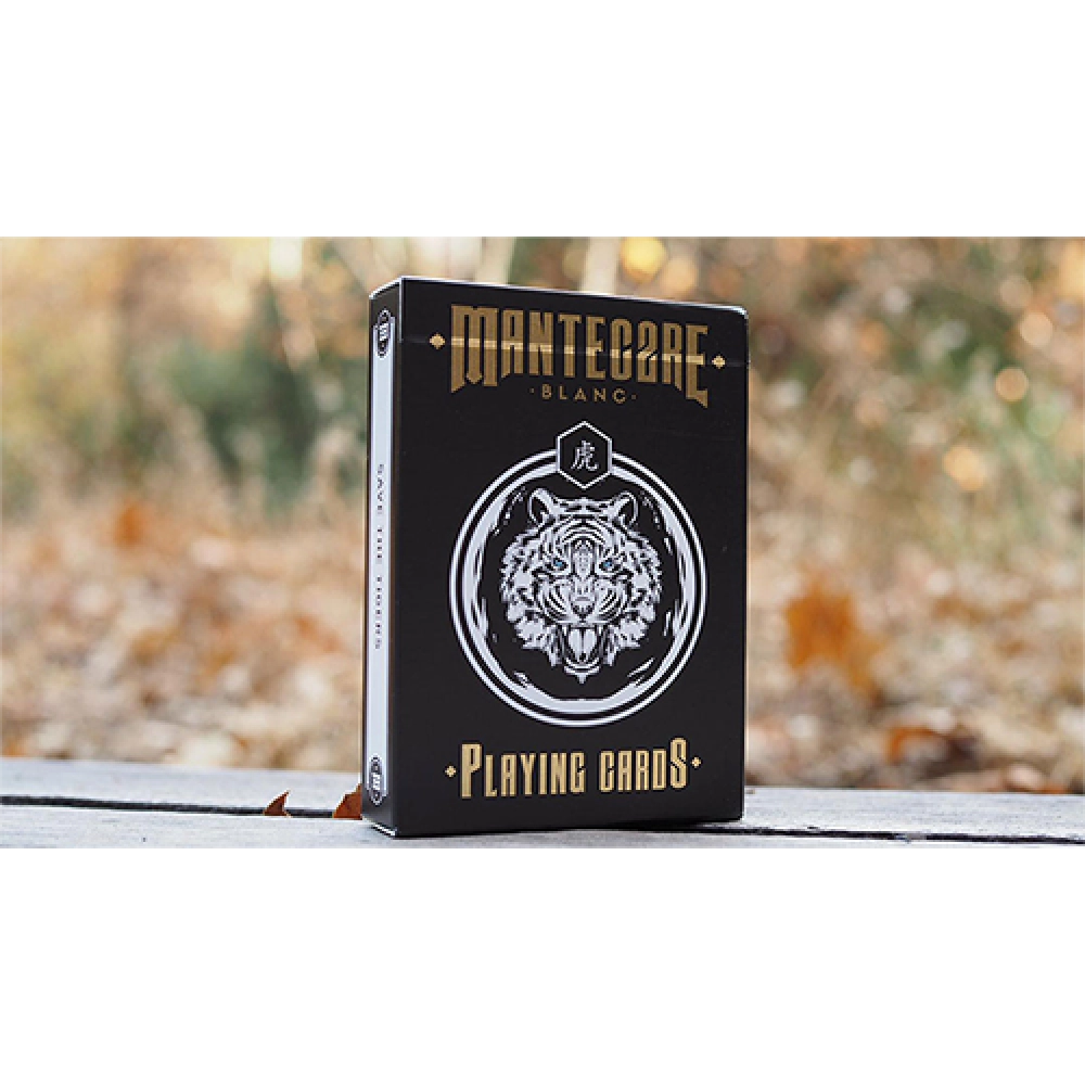 Spielkarten Mantecore Blanc Playing Cards by Edo Huang and Cardvo