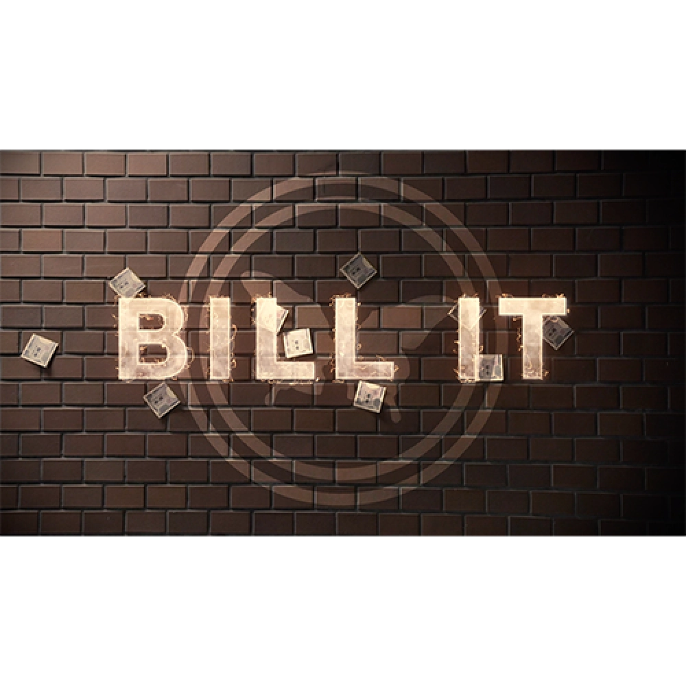 Bill It (DVD and Gimmick) by SansMinds Creative Lab - DVD