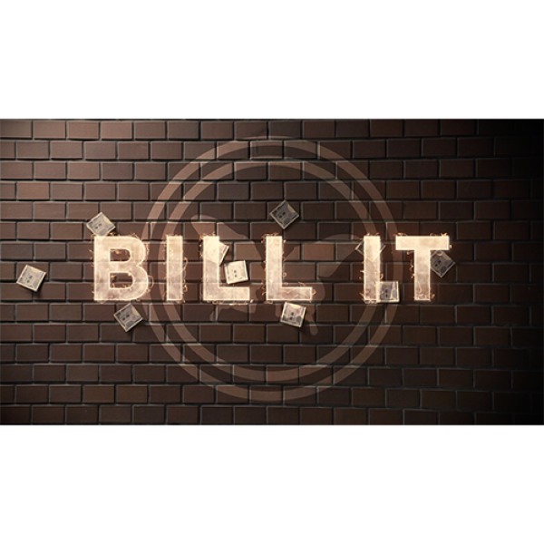 Bill It (DVD and Gimmick) by SansMinds Creative Lab - DVD