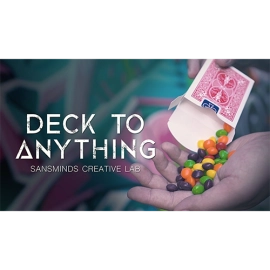 Deck To Anything (DVD and Gimmick) by SansMinds Creative Lab - DVD