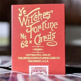 Spielkarten Limited Edition Ye Witches' Fortune Cards (1 Way Back Red Box)