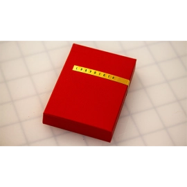 Spielkarten Limited Edition Red Labyrinth Playing Cards (Numbered and Sealed) by Kings Wild Project