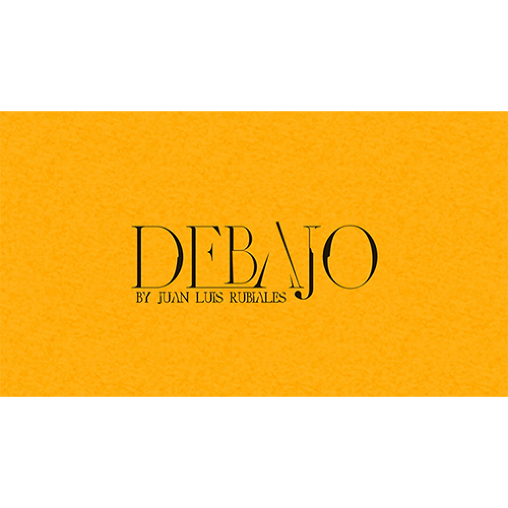 Debajo (Gimmick and Online Instructions) by Juan Luis Rubiales