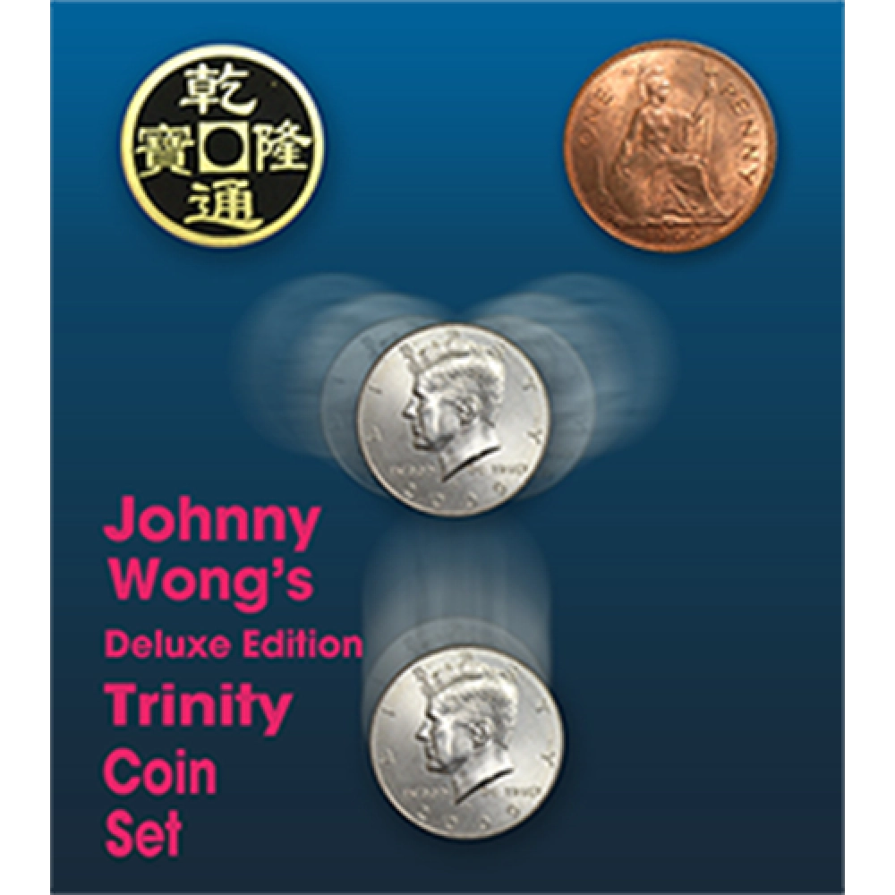 Deluxe Edition Trinity Coin Set (DVD) by Johnny Wong