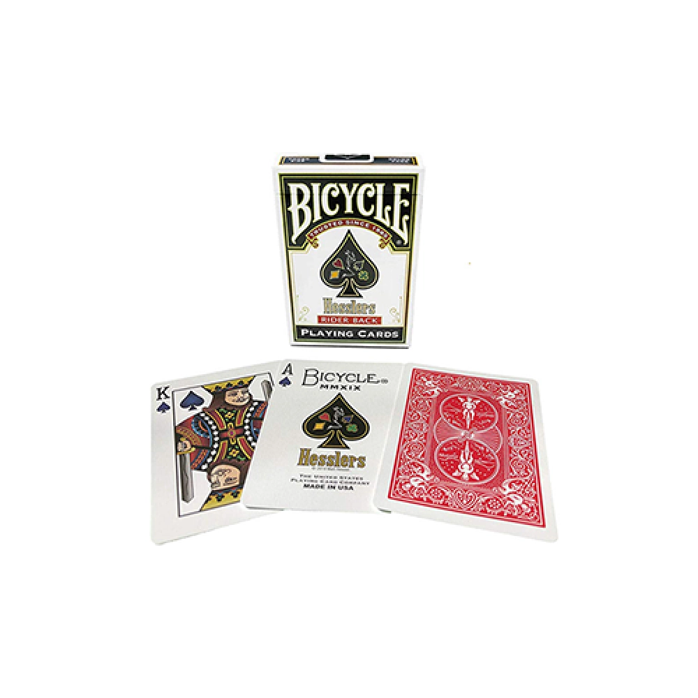 Spielkarten Hesslers Rider Back (Red) Playing Cards