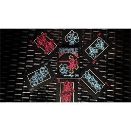 Spielkarten Mickey Mouse Neon Playing Cards