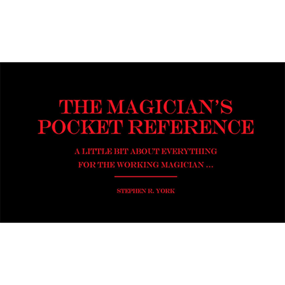 The Magician's Pocket Reference by Jorge Mena - Book