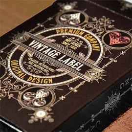 Spielkarten Vintage Label Playing Cards (Private Reserve White) by Craig Maidment
