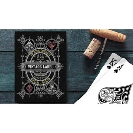 Spielkarten Vintage Label Playing Cards (Gold Gilded Black Edition) by Craig Maidment
