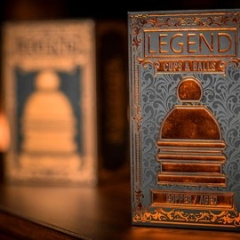 LEGEND Cups and Balls (Copper/Aged) by Murphy's Magic