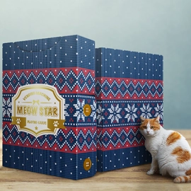 Spielkarten Meow Star (Knitted Sweater) Playing Cards by Bocopo