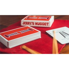 Modern Feel Jerry's Nuggets (Red Stripper) Playing Cards